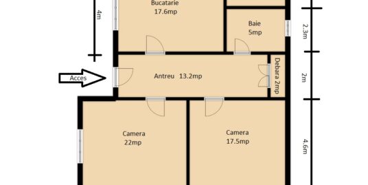 Casa cu 680mp teren in Sannicoara