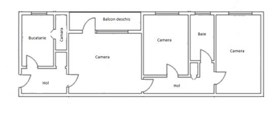 Apartament 3 camere in Manastur