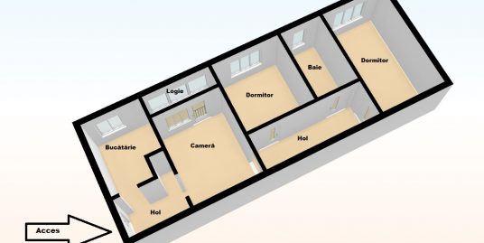 Apartament 3 camere in Manastur