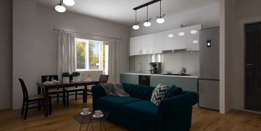 Apartament 3 camere si 2 bai in Floresti