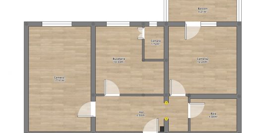 Apartament 2 Camere Decomandate In Marasti